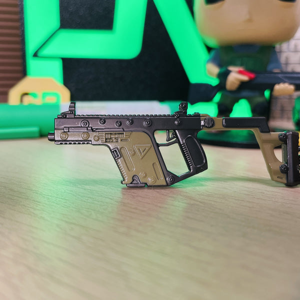 TDI KRISS Vector Gen.2 Submachine Gun Keychain Replica In Hand