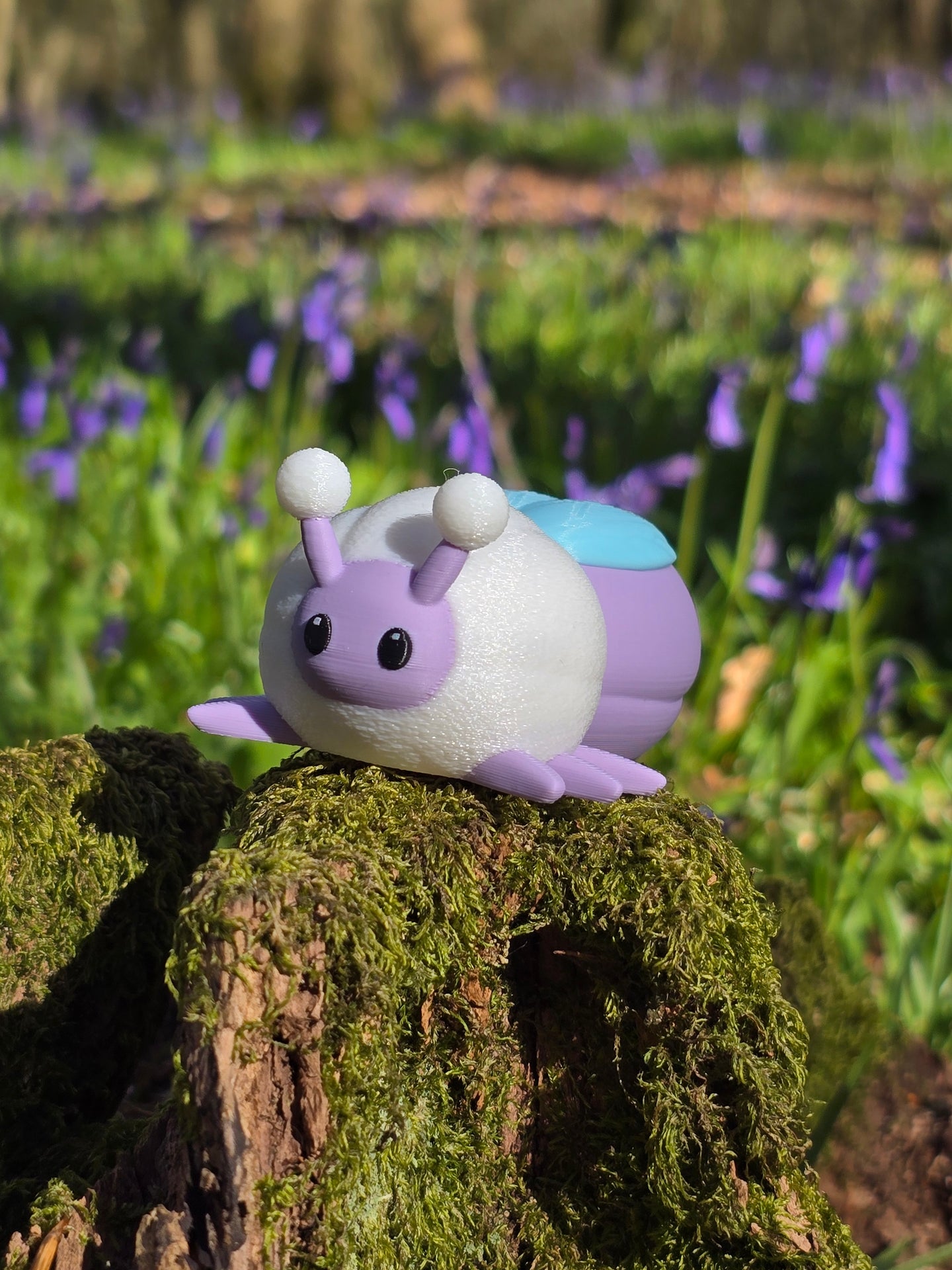 Outdoor photo of luna moth 