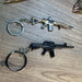M4A1 base and modded gun keychains