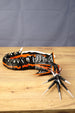 Large articulated Needler Mango model curved into a swimming pose, displaying its segmented body, detailed head, multiple fins and extended tusks.