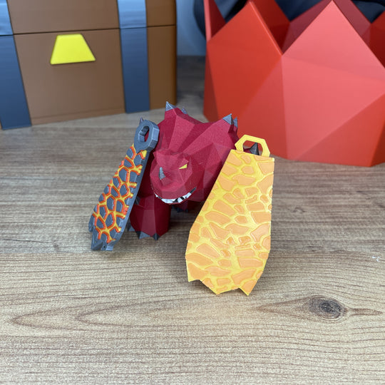 RuneScape collectible cape keyring