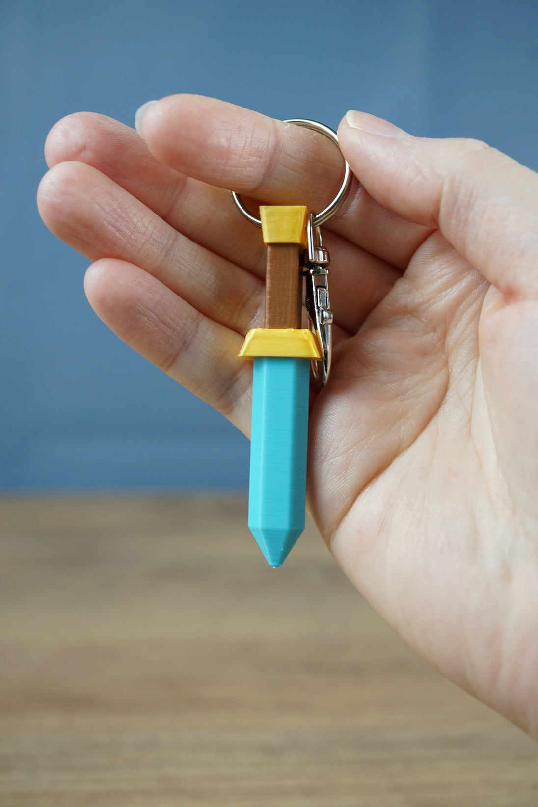 OSRS dagger 3D printed Keyring