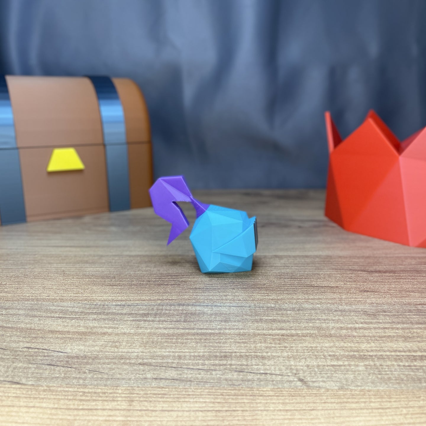 OSRS Full Helm collectible in 9cm size side