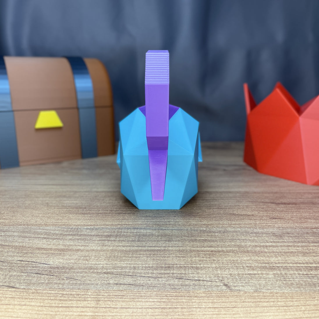 OSRS Full Helm collectible in 15cm Back
