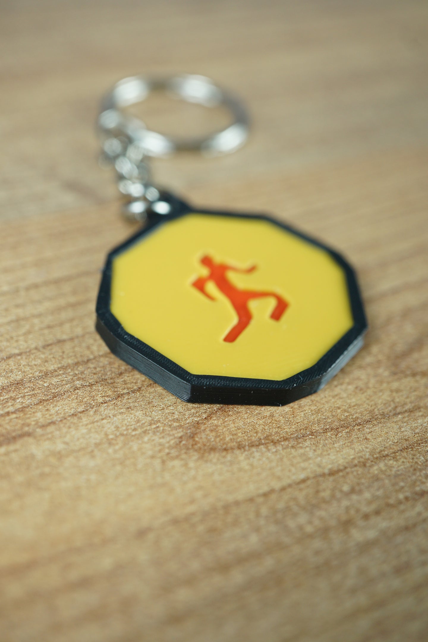 OSRS Mark of Grace keychain inspired by agility course rewards