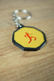 OSRS Mark of Grace keychain inspired by agility course rewards