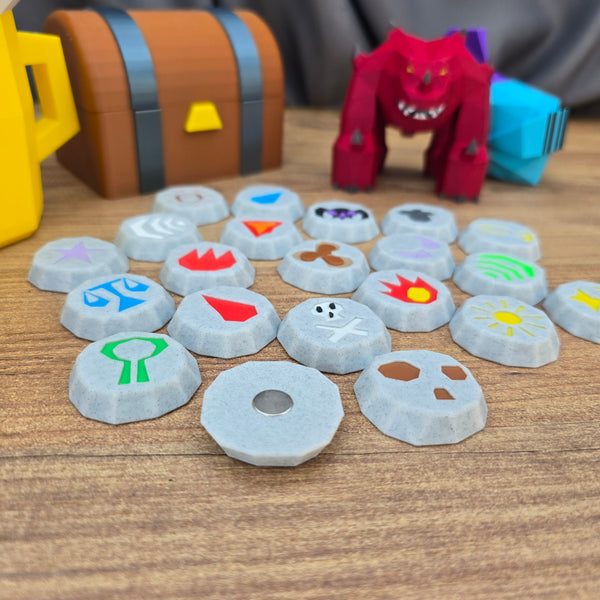 OSRS rune fridge magnet gaming collectible