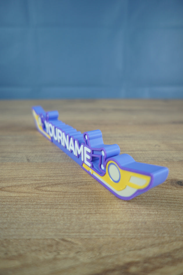 Palia Ancient Empire nameplate personalized gaming desk decor