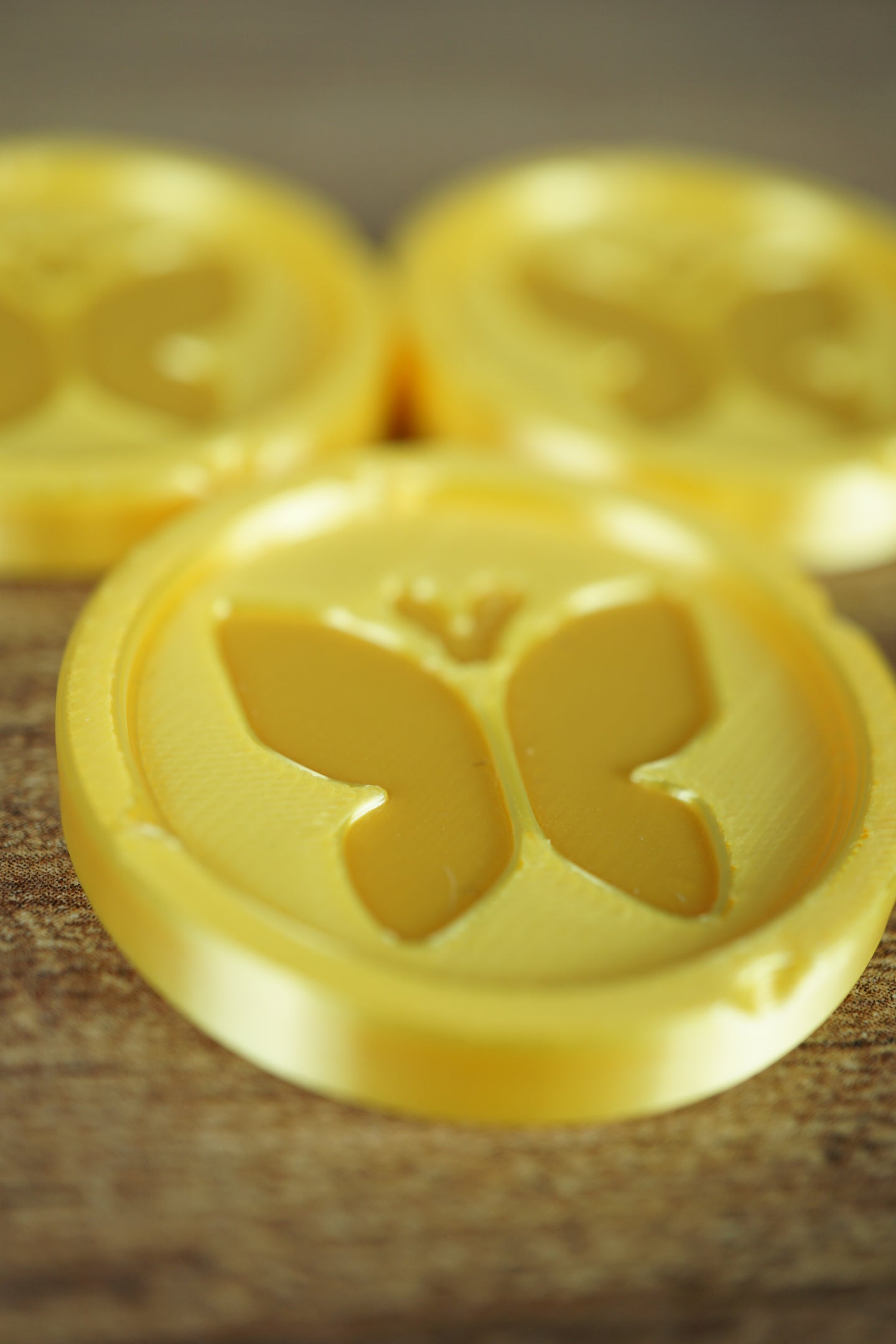 3D printed Palia bug catching medal keychain with silk PLA finish gaming gift