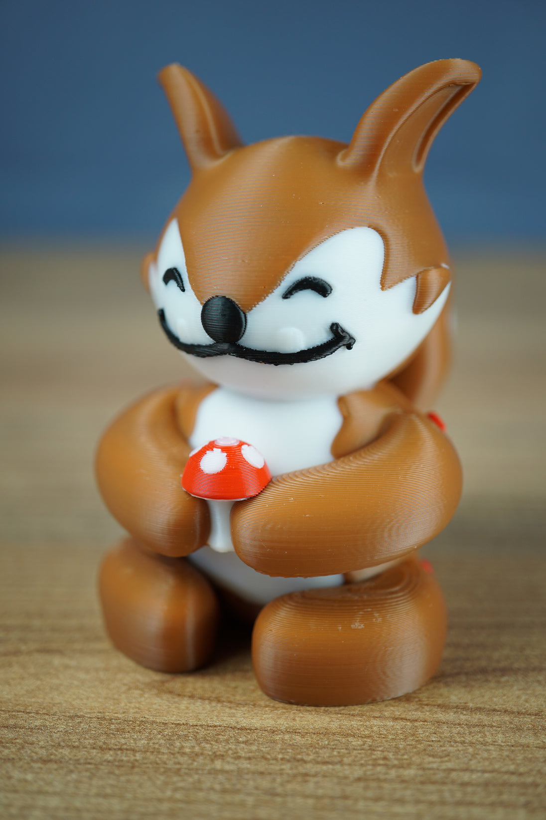 3D printed Chapaa plush figurine inspired by Palia game character