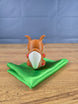 Back view of chapaa plush 3d print toy