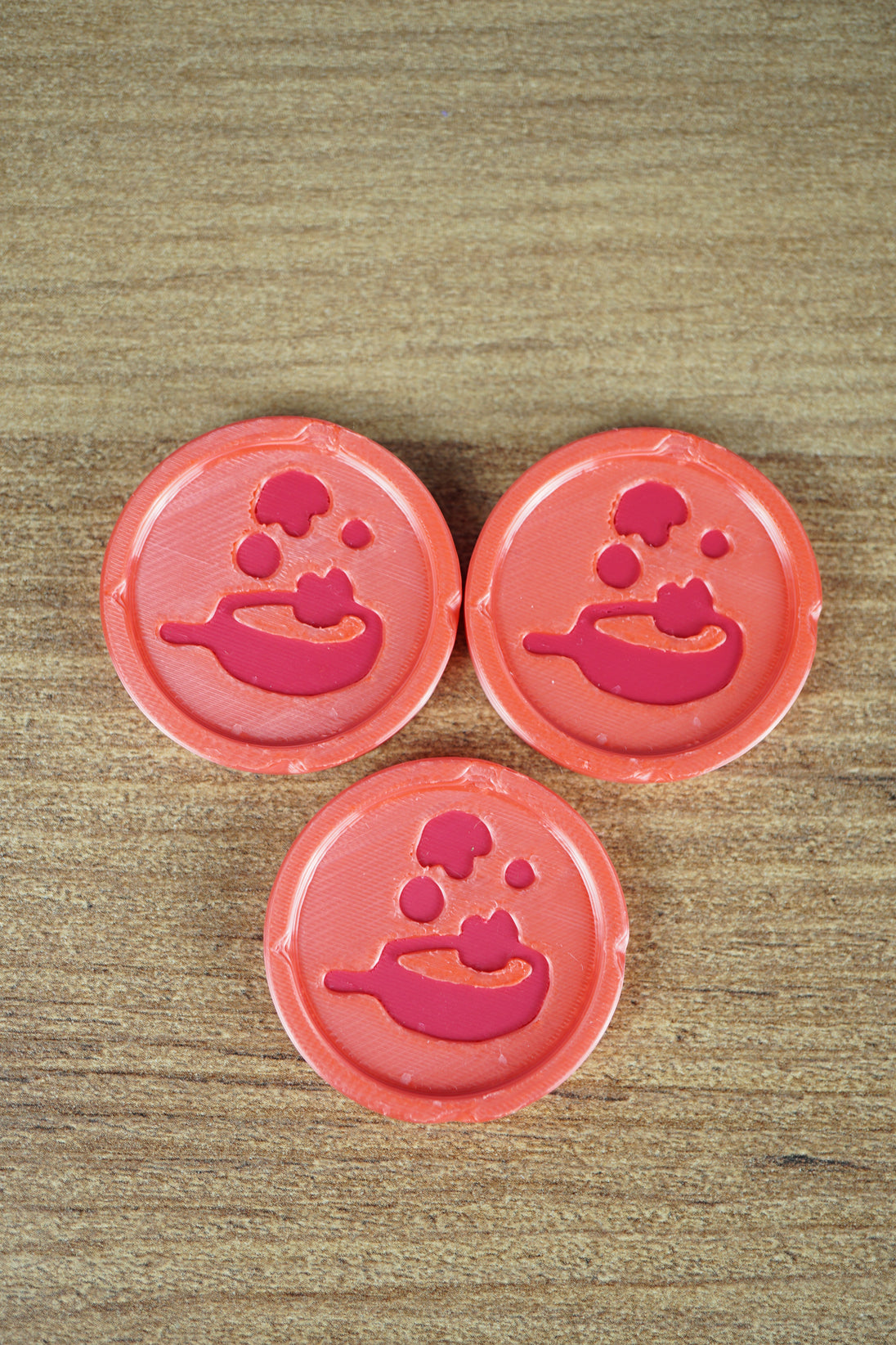 Palia Cooking Skill Medal keyring and coin 3D printed collectible gamer accessory