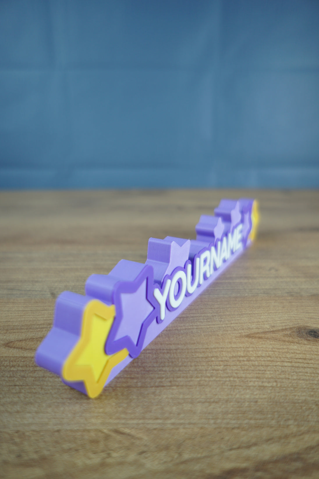 Palia Decor Superstar nameplate personalized gaming desk decor