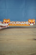 Custom Redland Rover nameplate 3D printed for cozy gamer setup and desk decor