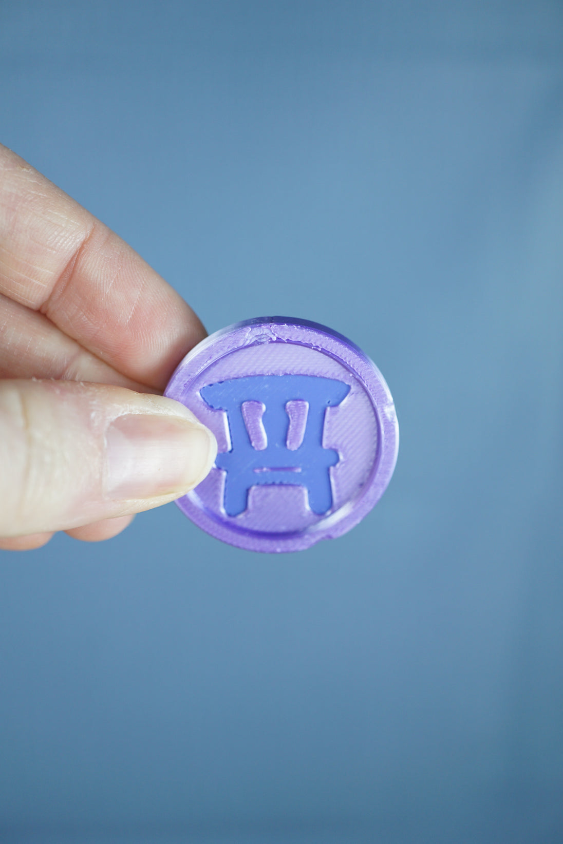 Palia inspired Furniture Making Skill Medal 3D printed collectible coin and keychain