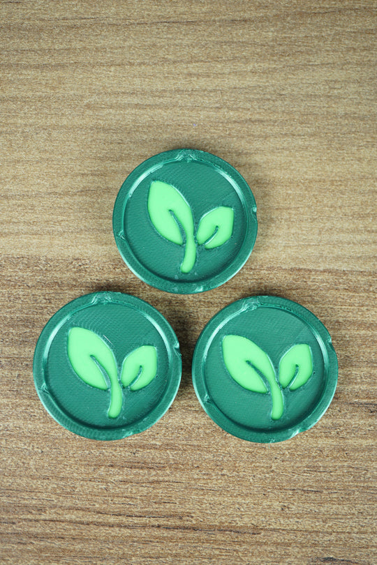 Palia Gardening Skill Medal keyring and coin 3D printed collectible gamer accessory