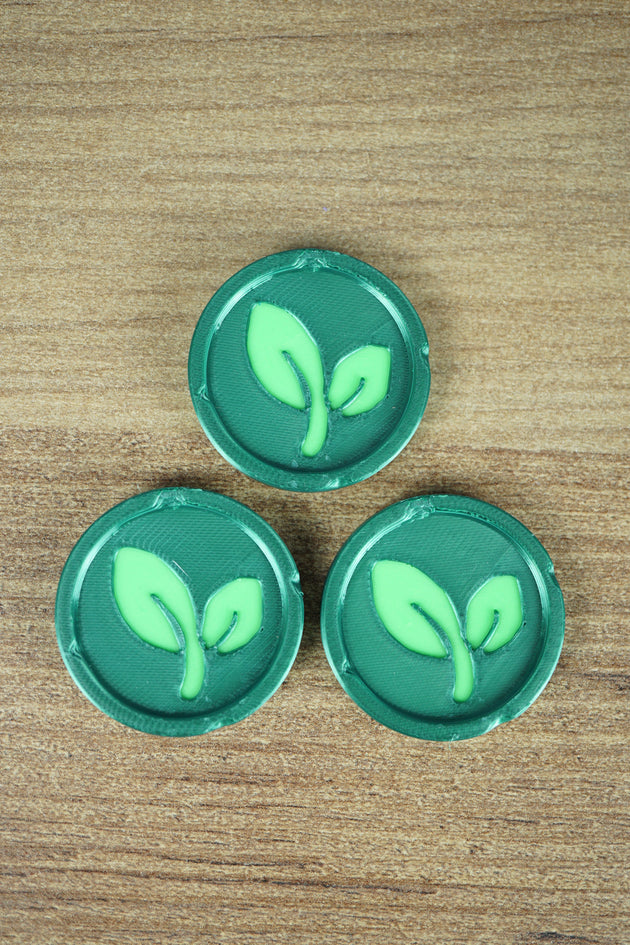 Palia Gardening Skill Medal keyring and coin 3D printed collectible gamer accessory