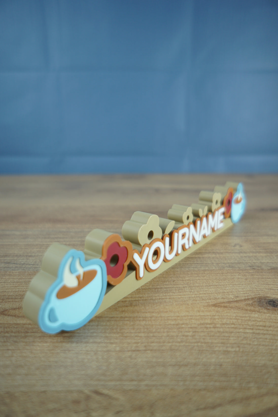 Palia inspired Housewarming Hero nameplate personalized gaming desk decor