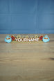 Housewarming Hero custom 3D printed nameplate inspired by Palia with cozy home theme
