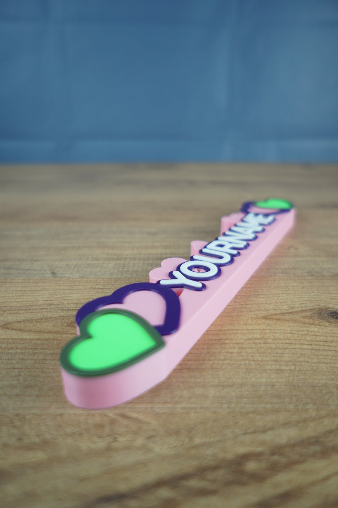 Palia Heartwarming Hearth nameplate romantic aesthetic personalized display piece