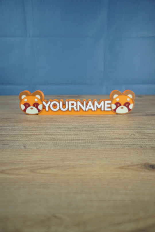 Redland Rover custom 3D printed nameplate inspired by Palia 