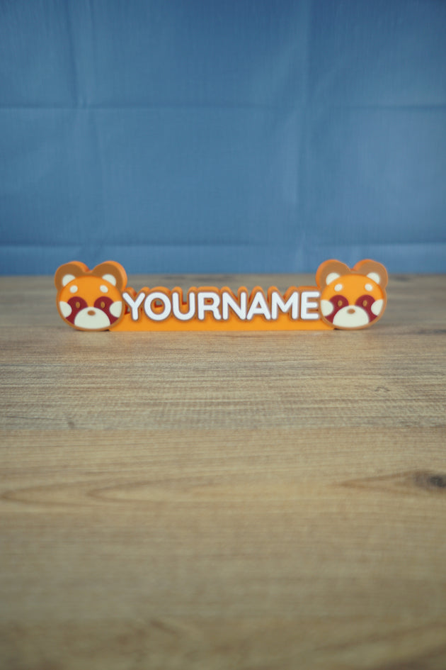 Redland Rover custom 3D printed nameplate inspired by Palia 