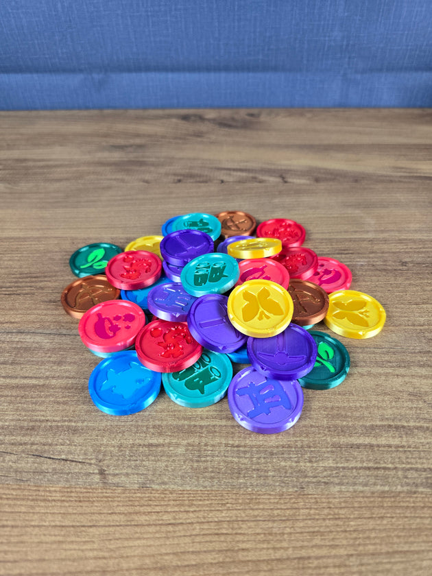 All Palia Skill Medals types including fishing, mining, cooking and hunting currencies