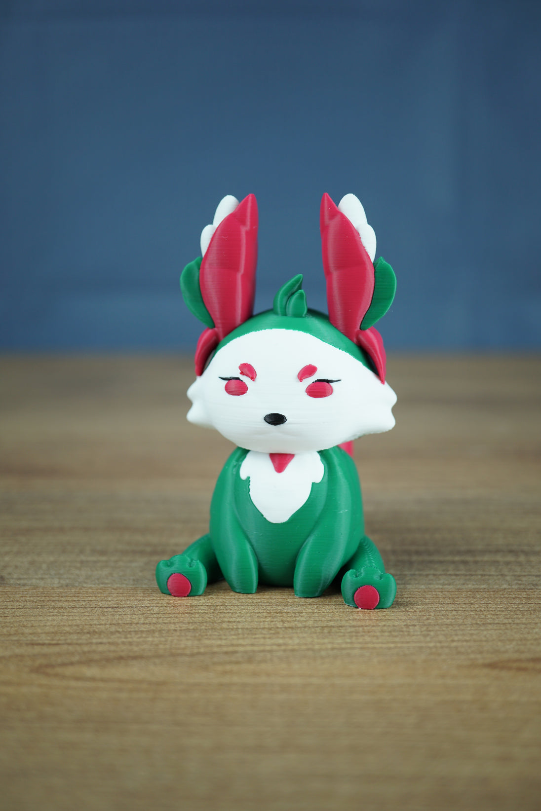 3D printed Spring Flutterfox plush soft pastel aesthetic
