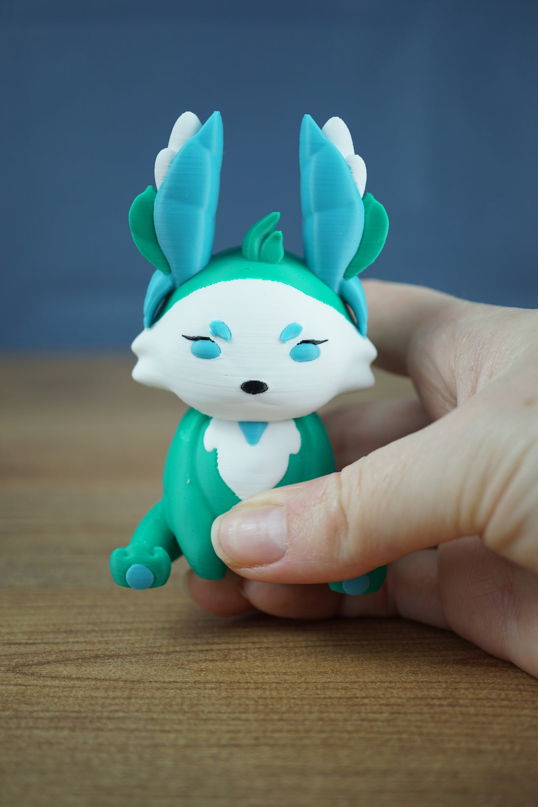 Vibrant Flutterfox plush summer themed decor