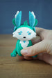 Vibrant Flutterfox plush summer themed decor