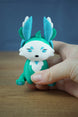 Vibrant Flutterfox plush summer themed decor
