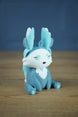 3D printed Winter Flutterfox plush warm cozy aesthetic decor