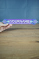 Personalized Palia Zendruu name sign 25cm gaming decor