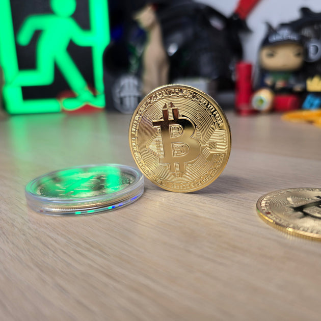 Physical Bitcoin Replica for Tarkov Cosplay Loadouts

