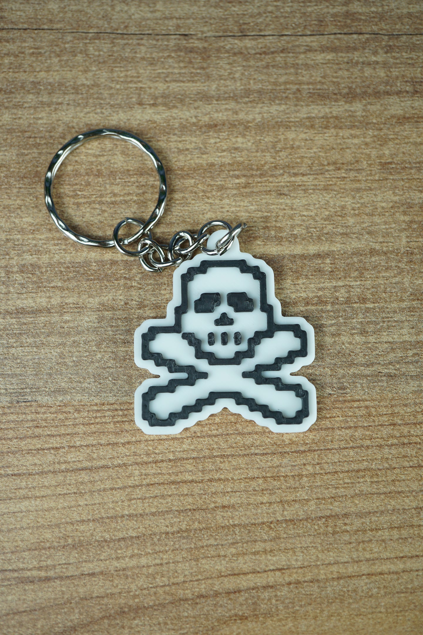 PK Skull keyring