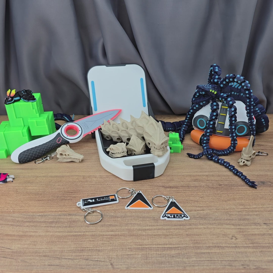 Subnautica Alterra 3 Style Keyrings 