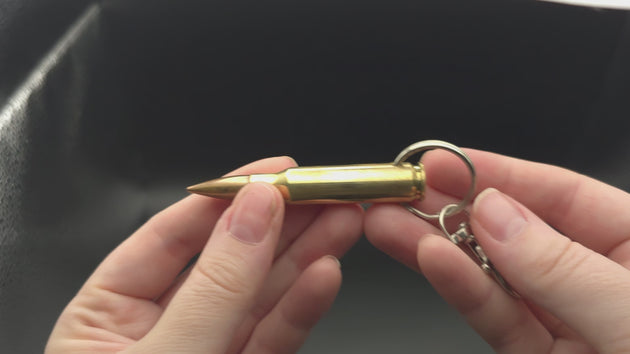 7.62x51 NATO Bullet Keyring made from real brass casing – Cool Gaming Stuff UK
