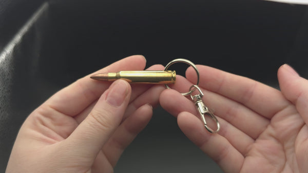 5.56x45mm Bullet Keyring made from real inert NATO ammo – Cool Gaming Stuff UK
