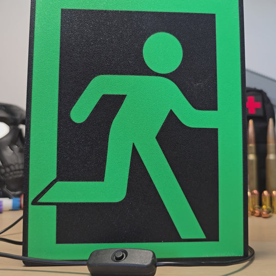 Escape From Tarkov Extraction Lamp in Gaming Setup
