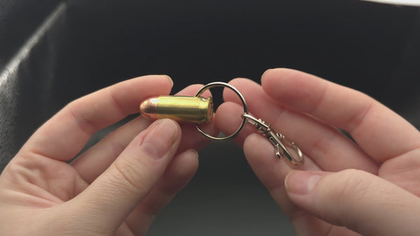 .45 ACP Bullet Keyring made from real inert ammo – Cool Gaming Stuff UK
