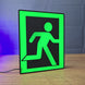 USB Escape from Tarkov extraction lamp shown being held and displayed, designed as a glowing gaming desk light, shelf display, or Tarkov fan gift.