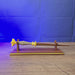 3D-printed RuneScape Master Wand replica shown being held and displayed with an optional stand and custom nameplate for OSRS fans.