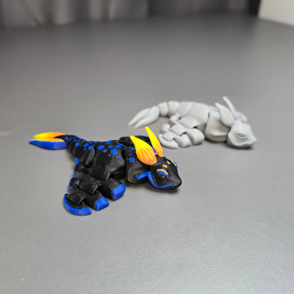 Full Colour Rabbit Ray Articulated Figure – Subnautica Fan Model