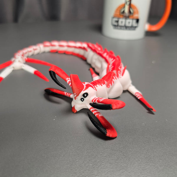 Side View of Reaper Leviathan 3D Printed Figure