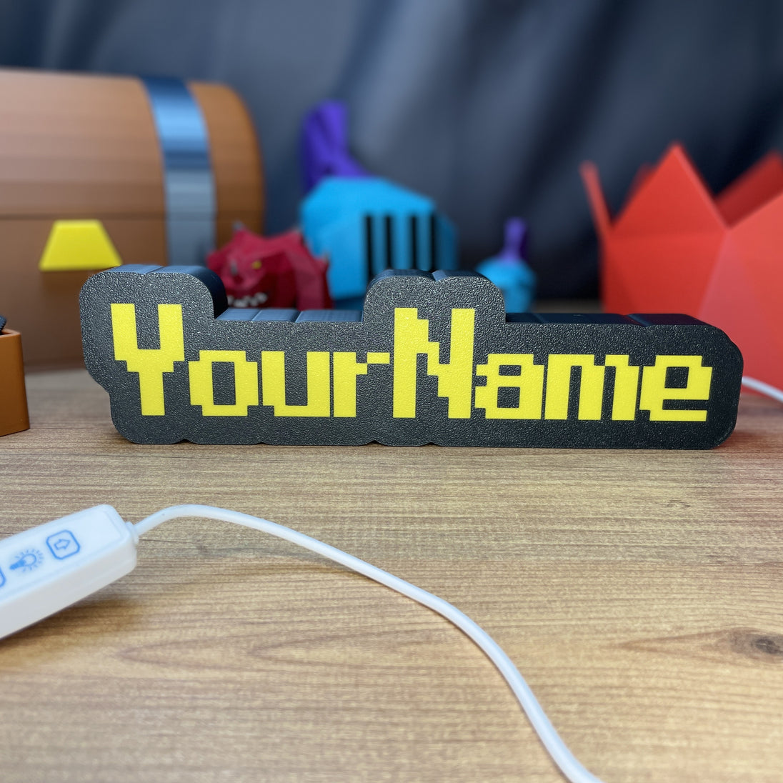 RuneScape Font LED Nameplate