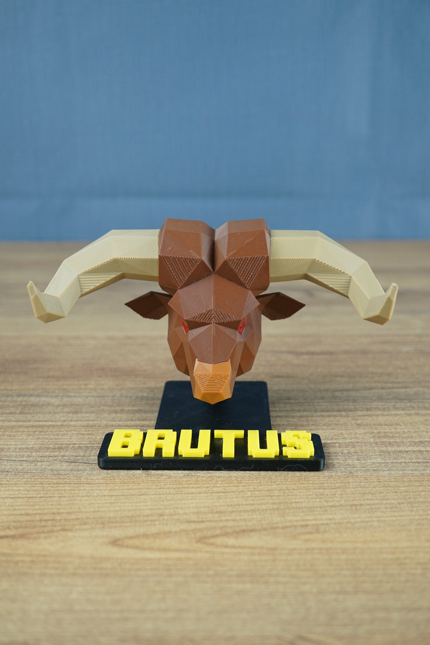 RuneScape Brutus statue head full colour 3D printed OSRS display model