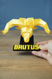RuneScape Brutus statue head gold shelf display OSRS decor