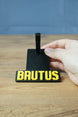 RuneScape Brutus statue head Stand with text