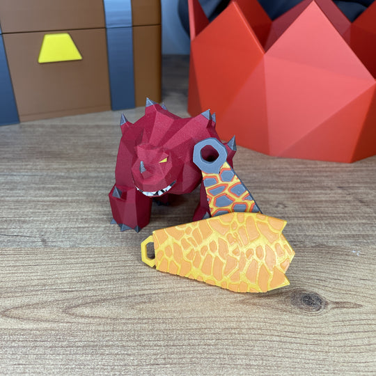 RuneScape collectible cape keyring 8cm