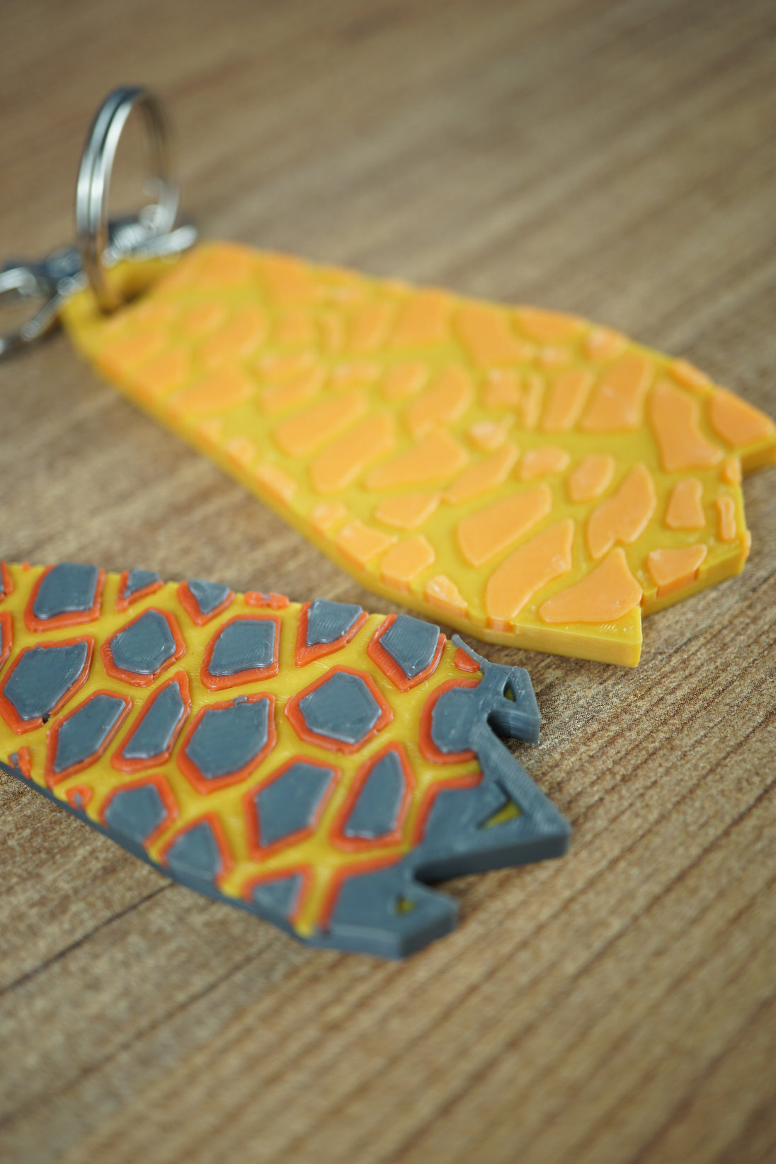 RuneScape Fire and Infernal Cape keyrings 3D printed gamer collectibles